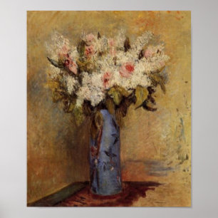 Renoir's A Vase of Lilacs and Roses Poster