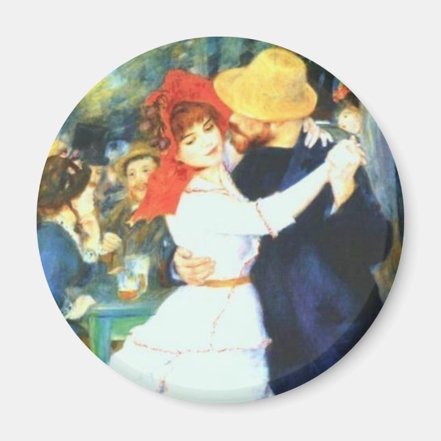 Renoir's Dance at Bougival Magnet (Front)