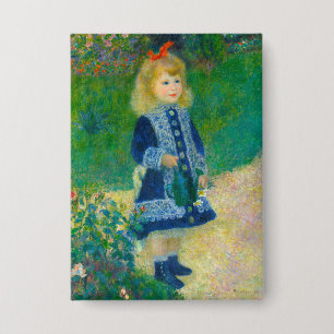 Renoir's Little Girl in Blue with Watering Can