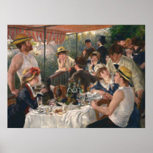 Renoir's Luncheon of the Boating Party Poster