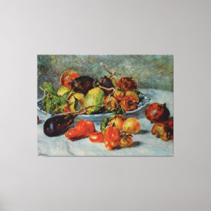 Renoir's Still Life with Mediterranean Fruit, 1911 Canvas Print