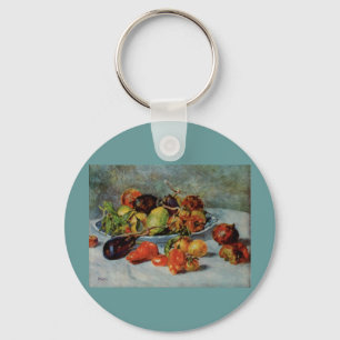 Renoir's Still Life with Mediterranean Fruit, 1911 Keychain