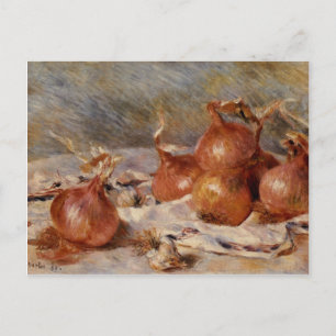 Renoir's Still Life with Onions (1881) Postcard