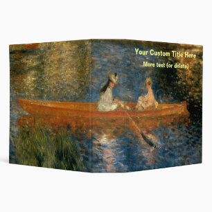 Renoir's The Seine at Asnières (The Skiff) ca 1879 Binder