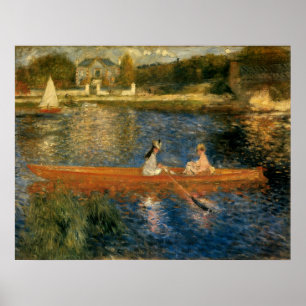 Renoir's The Seine at Asnières (The Skiff) ca 1879 Poster