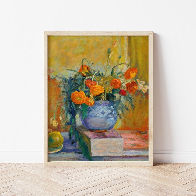 Renoncules au Vase Bleu | Pierre Bonnard Poster (Creator Uploaded)