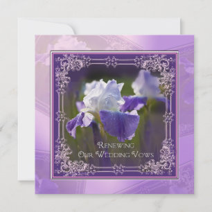 Renouveau mariage - Invitations - Iris