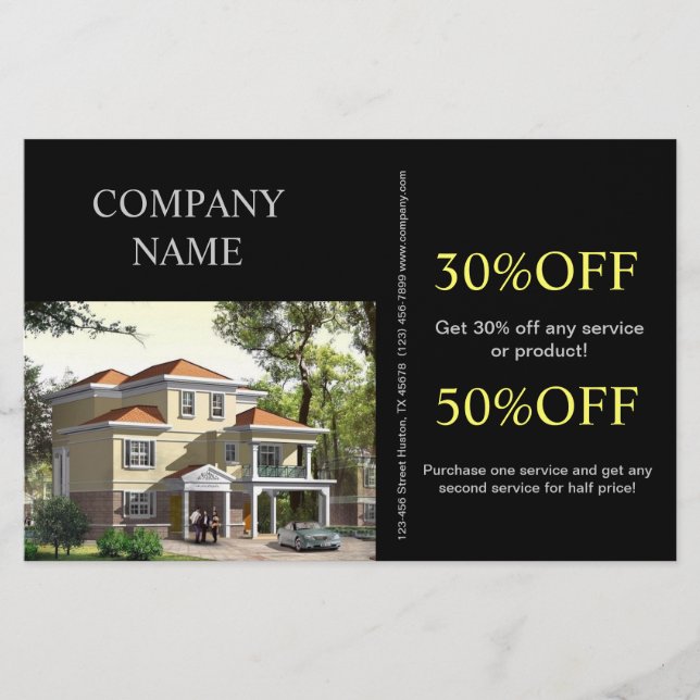 Renovation Construction Home Remodeling Realtor Flyer (Front)