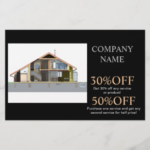 Renovation Handyman Construction architect Flyer