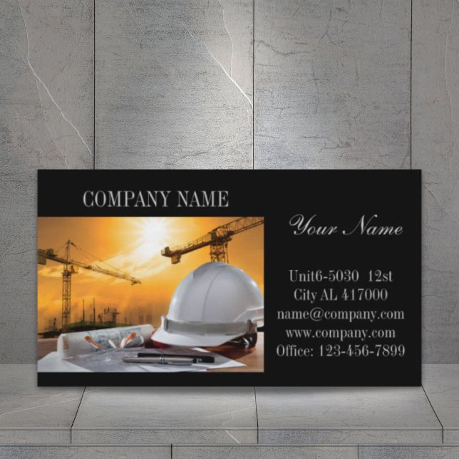 Renovation Handyman Contractor Construction Business Card (Renovation Handyman Contractor Construction Business Card)