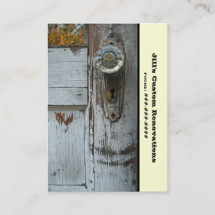 Renovation / Remodeling / Restoration Business Business Card