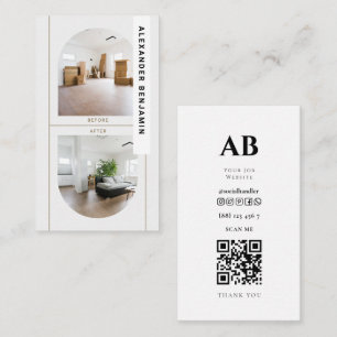 Rénovations de cuisine Photo QR Code Carte de visi
