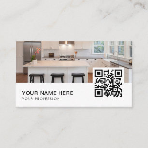 Rénovations de cuisine Slogans Carte de visite QR 