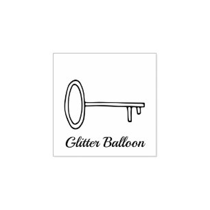Rental House Key Rubber Stamp
