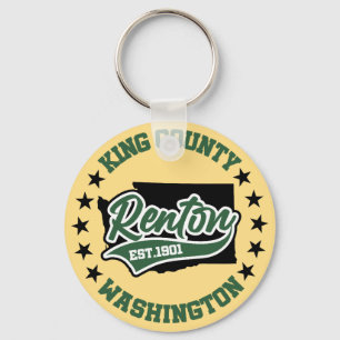 Renton,Washington Keychain
