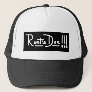 Rent's Due Custom Snapback Trucker Cap