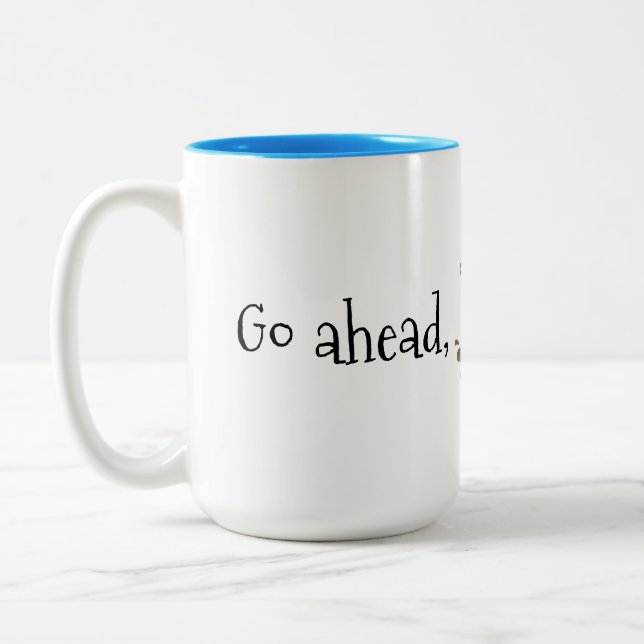 Renversez la tasse de thé - cadeau parfait ! (Gauche)