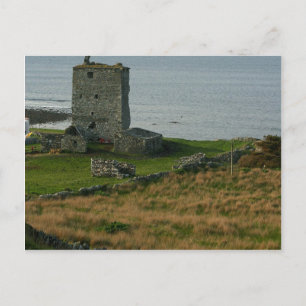 Renvyle Castle In County Galway Ireland Near Tully Postcard