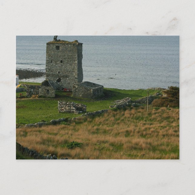 Renvyle Castle In County Galway Ireland Near Tully Postcard (Front)