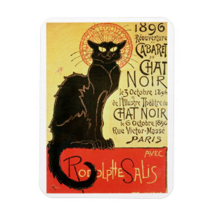 Reopening of the Chat Noir Cabaret, 1896 (colour l Magnet