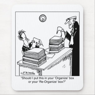 Reorganize Box Mouse Pad