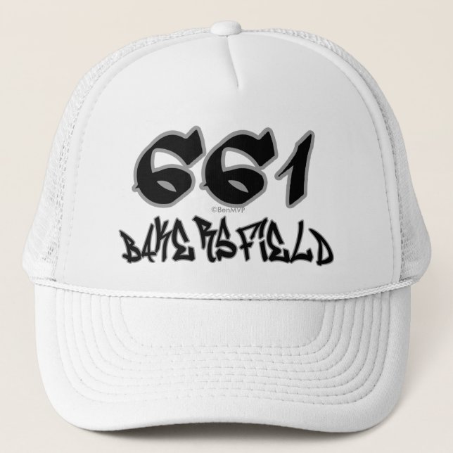 Rep Bakersfield (661) Trucker Hat (Front)