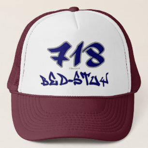 Rep Bed-Stuy (718) Trucker Hat