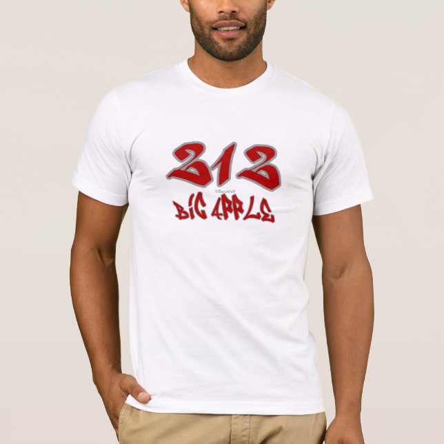 Rep Big Apple (212) T-Shirt (Front)