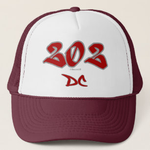 Rep DC (202) Trucker Hat