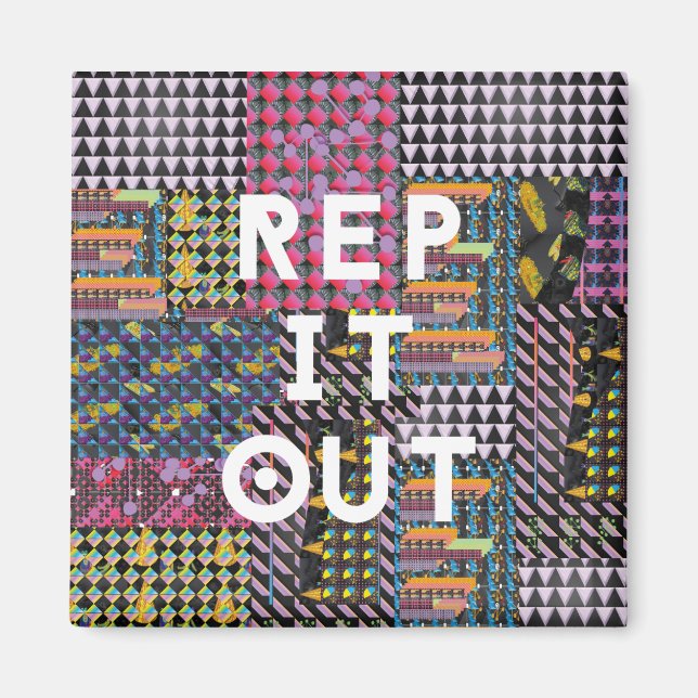 Rep it out - Richard Grannon Magnet (Front)