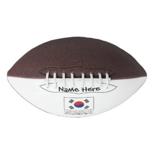 Rep. of Korea S South Korean Flag Personalized Nam Football