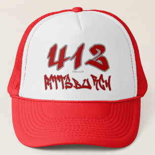 Rep Pittsburgh (412) Trucker Hat