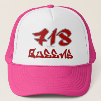 Rep Queens (718) Trucker Hat