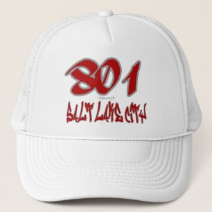 Rep Salt Lake City (801) Trucker Hat