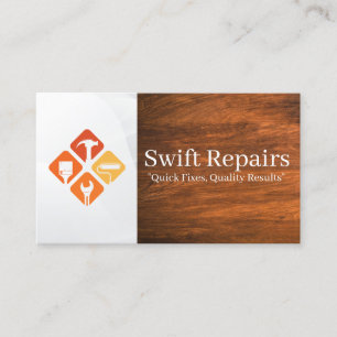 Repair Renovation Hardware Tools Business Card