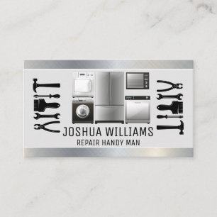 Repair Tools Appliances Handyman Business Card