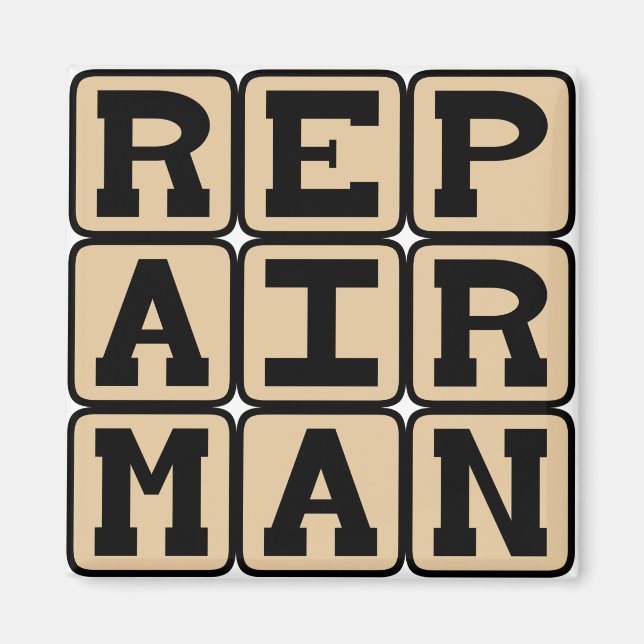 Repairman, Handyman Magnet (Front)