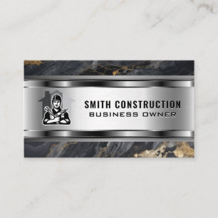 Repairman with Tools   Home Renovations  Business Card