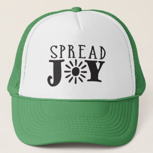 Répandez le casquette de camionneur de joie
