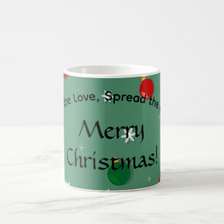 Répandre l'amour, répandre la Mug de Noël à la joi
