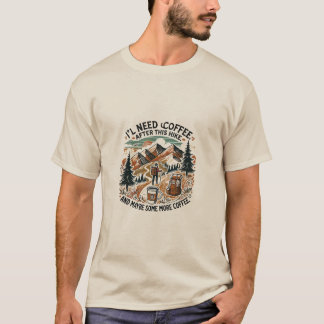 Réparation de café pour randonneurs - T-shirt Rand