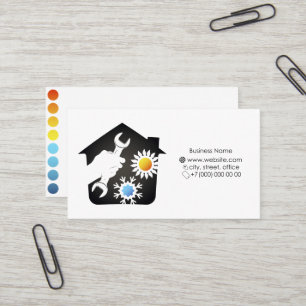 Réparation de l'air conditionné carte de visite