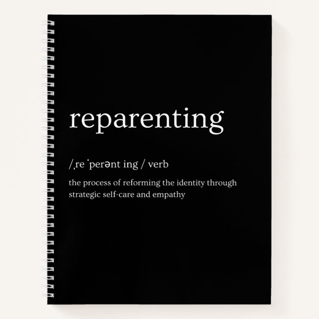 Reparent Trauma Journal (Devant)