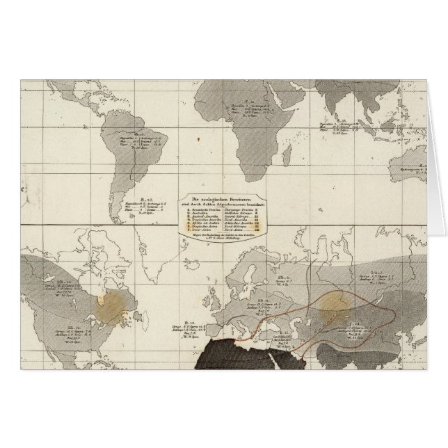 Répartition des rongeurs et des animaux (Devant horizontal)