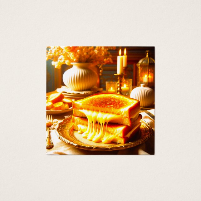 Repas Confort aux chandelles : Sandwich au fromage (Devant)