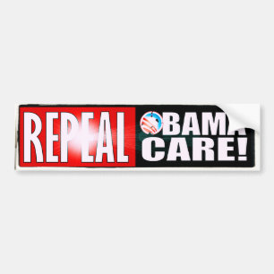 REPEAL OBAMA CARE OBAMACARE BUMPER STICKER