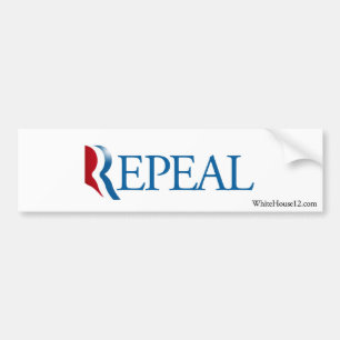 Repeal Obamacare with Romney Bumper Sticker