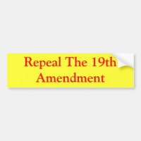 Repeal The 19th Amendment