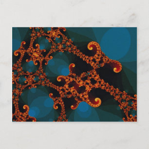 Repeat Fractal Postcard