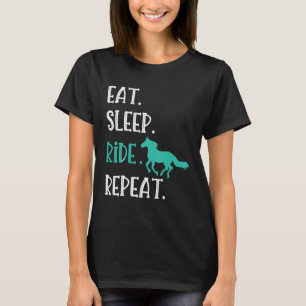 Repeat  Horseback Riding T-Shirt